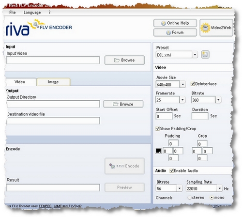 Riva FLV Encoder