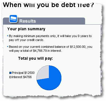 plan a debt free calculator