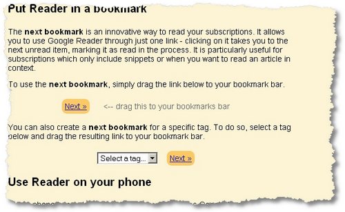 reader bookmark